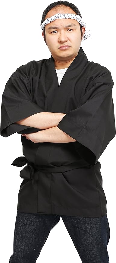 Amazon Party City バラエティグッズ 無地はっぴ ユニセックス 黒 コスプレ 仮装 通販