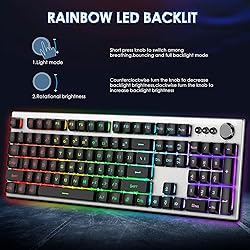 Beastron RGB Backlit Gaming Keyboard with Mouse