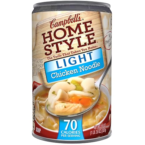 Campbell's Home style soup Light chicken Noodle (051000207777)