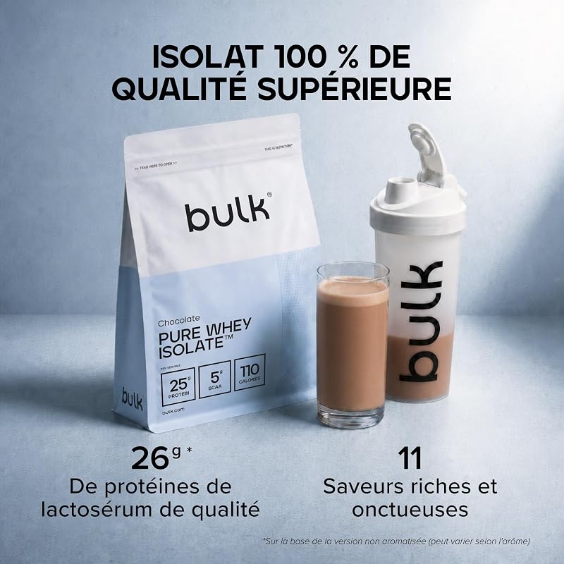 Pure Whey Isolate, Chocolat, 450g