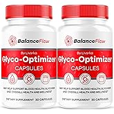 (2 Pack) Balance Flow Glyco Optimizer, Balance Flow, Balance Flow Glycol Optimizer Supplement, BalanceFlow Support Capsules, Balance Flow Blood Support Advanced Formula, 60 Capsules for 2 Months