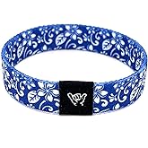 Hang Loose Bands - Southwestern Bracelet for Men, Women & Teens - Comfy Tribal Print and Boho - Western Style Reversible Wristband
