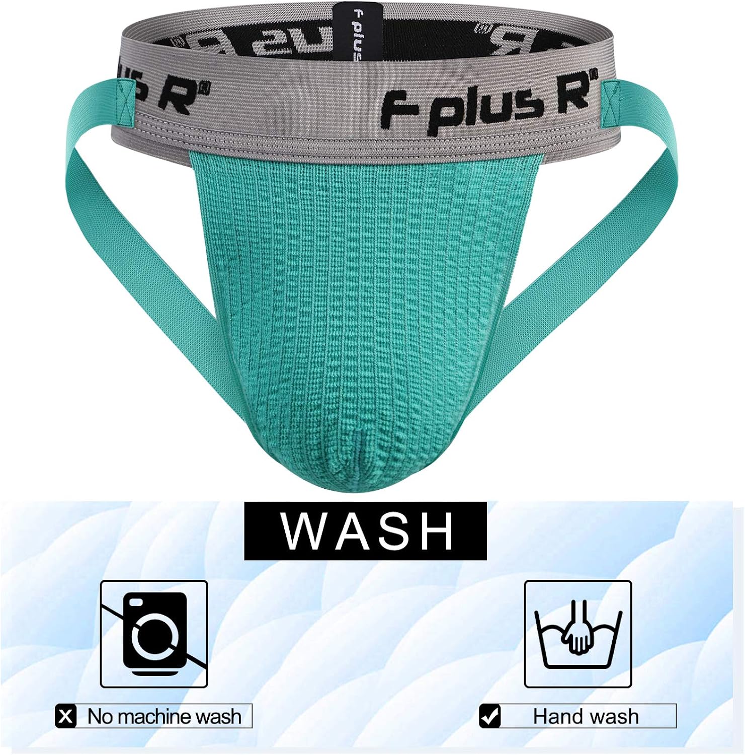 F plus R 2 Inch Waistband Men's Athletic Supporter Jockstrap at  Men’s Clothing store