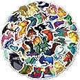Wings of Fire Stickers 60 Pcs Wings of Fire Gifts Merch Cute Cartoon Vinyl Waterproof Sticker for Water Bottle Laptop Skateboard Phone Car Decals Wings of Fire Gifts for Kids Teens Adults for Party Favors Supplies Decor (Wings of Fire)