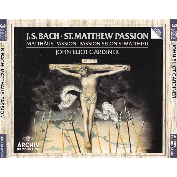 Johann Sebastian Bach: Matthäus-Passion Gustav Leonhardt, Christoph Pregardien, David Cordier, Rene
