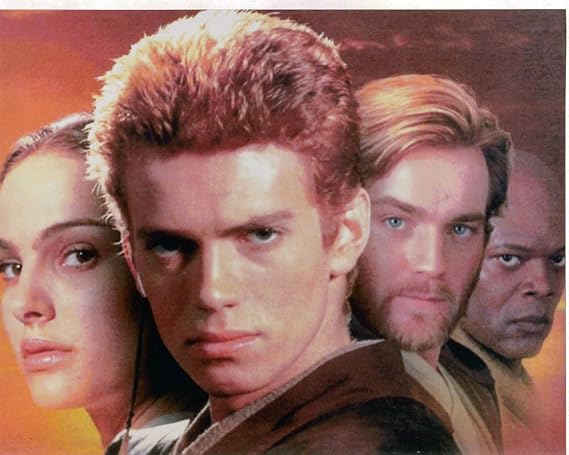 Star Wars Hayden Christensen Natalie Portman 8x10 Photo H4459 At