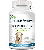 Amazon.com : Nutrition Strength Cardio Support for Dogs Plus Antioxidant, L- Carnitine, L-Taurine, with Coenzyme Q10 and Vitamin E, Promotes a Healthy and Strong Dog Heart, 120 Chewable Tablets : Pet Supplies Amazon.com : Nutrition Strength Cardio Support for Dogs Plus Antioxidant, L- Carnitine, L-Taurine, with Coenzyme Q10 and Vitamin E, Promotes a Healthy and Strong Dog Heart, 120 Chewable Tablets : Pet Supplies