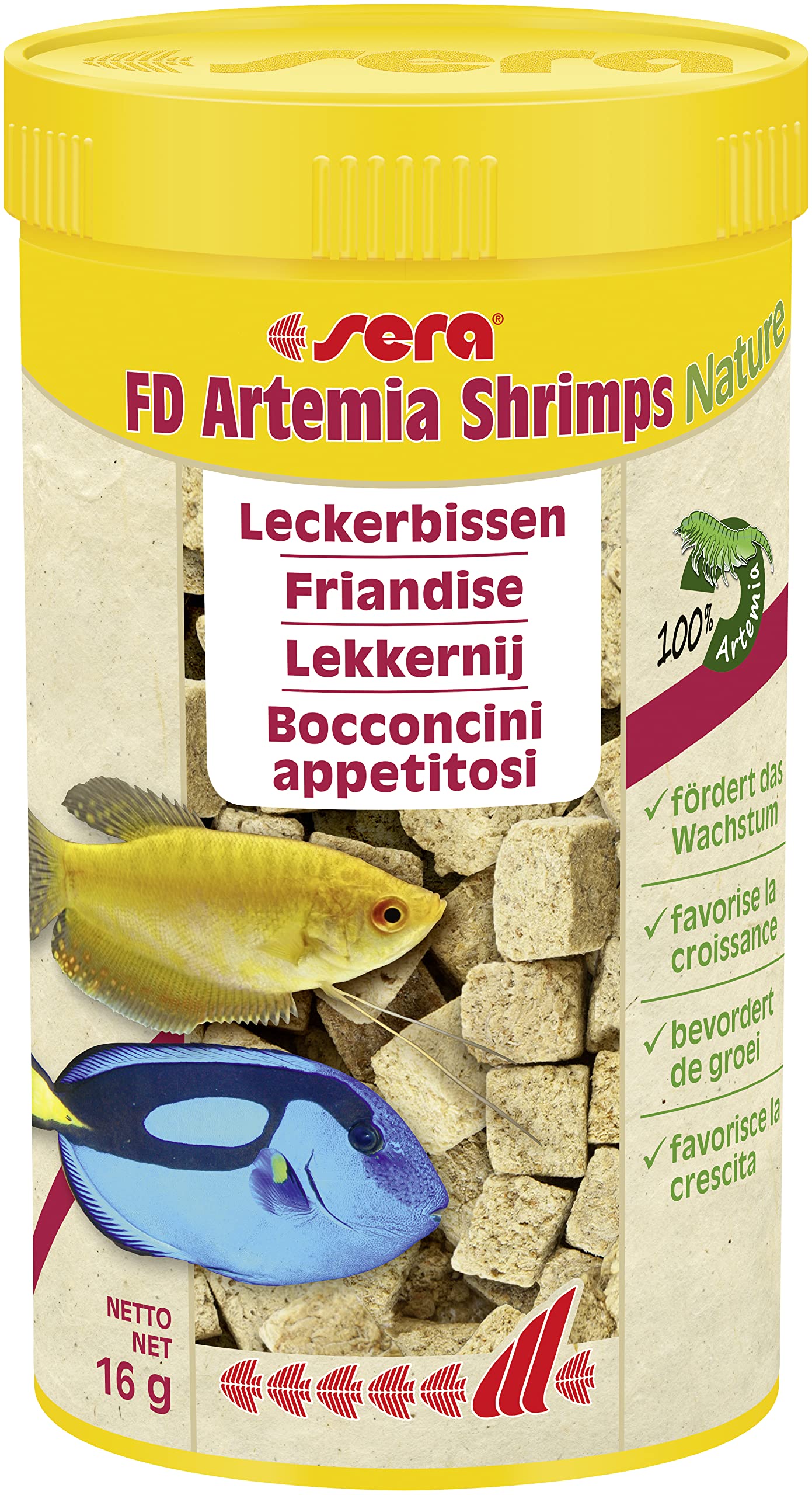sera FD Artemia Shrimps, 250 ml