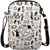 VAMSII We're All Mad Here Alice Crossbody Bag Wonderland Alice Fairy Tale Fans Gift
