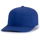 Pacific Headwear Poly/Cotton Snapback Cap, Royal, YTH