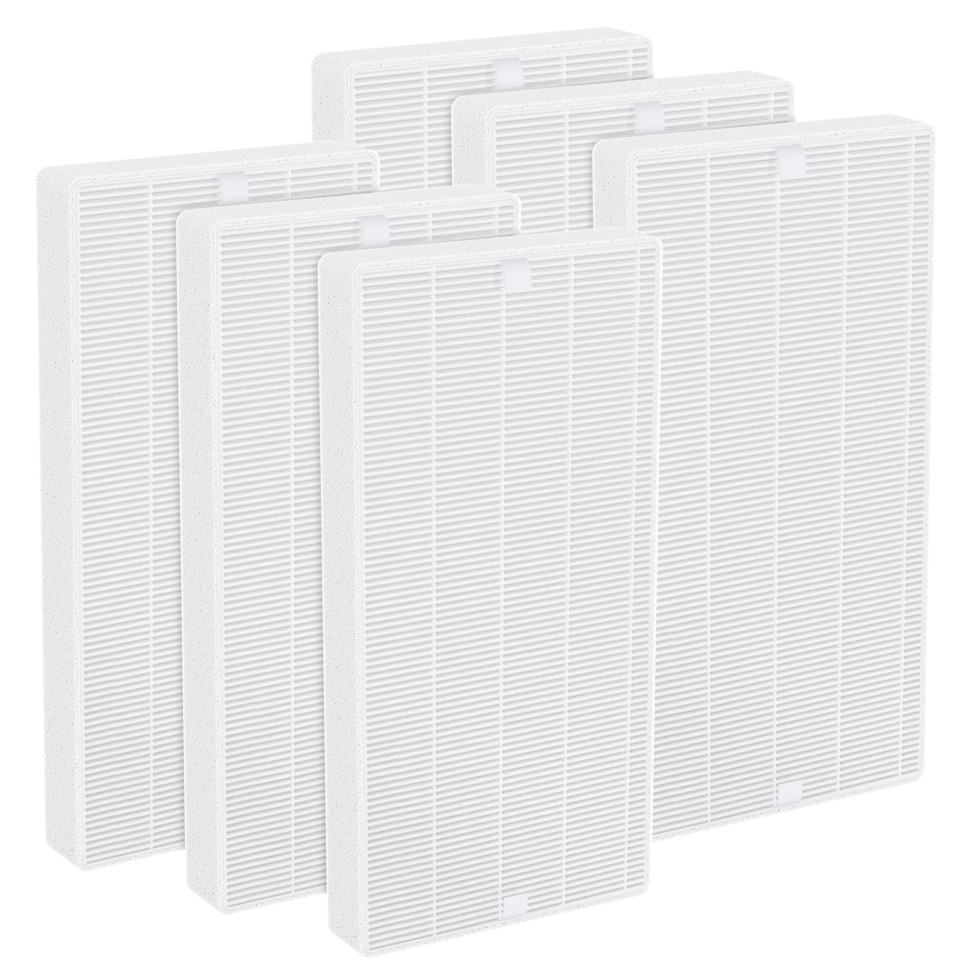 AirFanta 4Light Replacement Air Filters (6 pcs in one pack, replace 1 pcs each time)