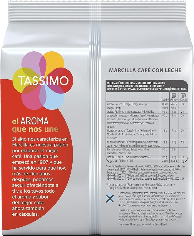 Marcilla Café con Leche | 80 Cápsulas | Amazon Exclusive