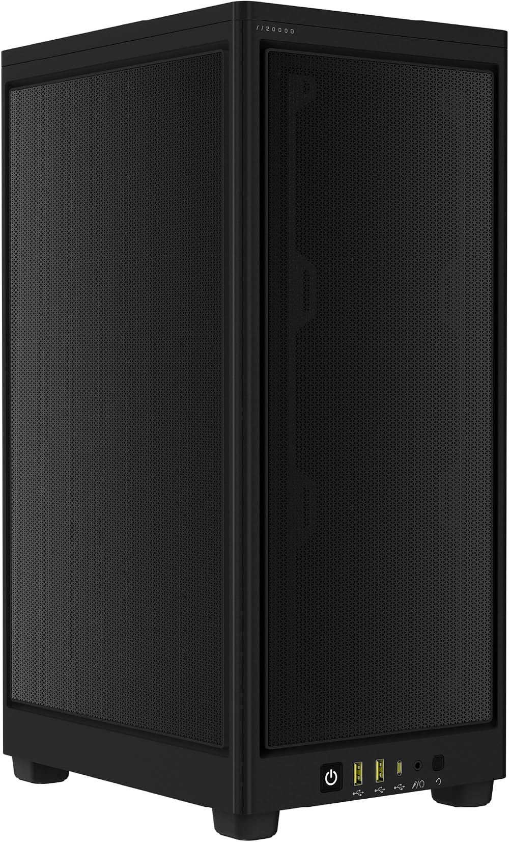 Corsair 2000D AIRFLOW Mini-ITX PC Case Steel Mesh 3-Slot GPU USB-C Black