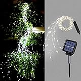 Solar Fairy String Lights Outdoor 10 Strand 200