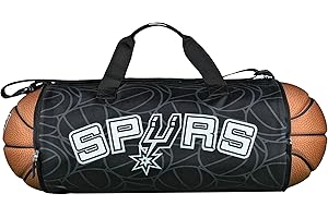 MACCABI ART Official San Antonio Spurs Duffel Bag for Sports/Basketball – Foldable/Extendable