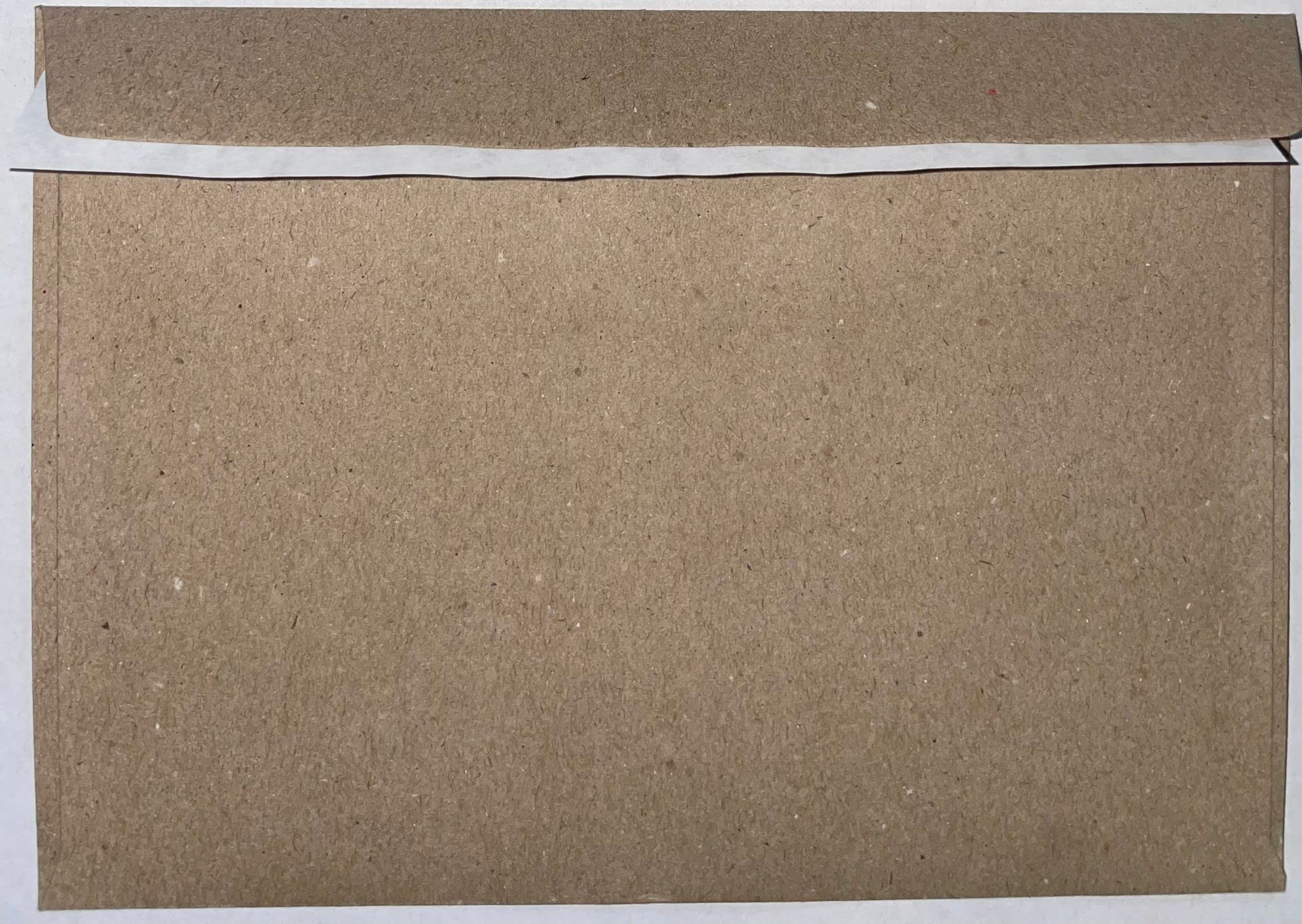 5" x 7" / 133mm x 184mm Coloured Envelopes (100gsm) Perfect for Christmas Cards, Greeting Cards, Wedding Invitations, Gift vouchers and Many More- Set of 100 Envelopes (Kraft Brown Peel & Seal)