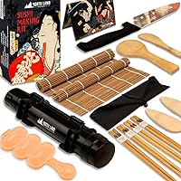 Sushi Making Kit for Beginners, Sushi Making Kit, diy Sushi Kit, Sushi Kit, Sushi Bazooka Kit, Sushi knife kit, Sushi…