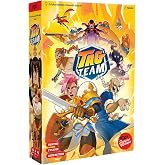 Tag Team | Arcade Fighting Auto-Battler Card Game | Ages 10+ | 2 Players | From the Creators of Sky Team | Fast-Paced Deck-Building Game for Kids &amp; Adults | Choose from 12 Unique Fighters | 15 Minutes