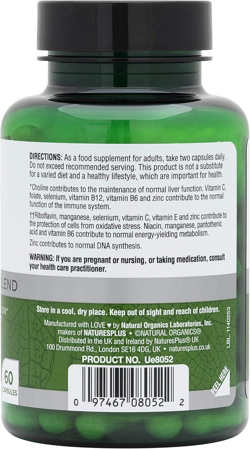 NaturesPlus Bio Advanced Liver Support, Liver Health Supplement with Turmeric, Artichoke, Milk Thistle, Dandelion - Image 3