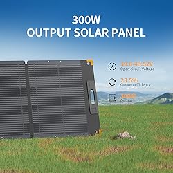 pecron 300 Watt Solar Panel, Portable Solar Panel
