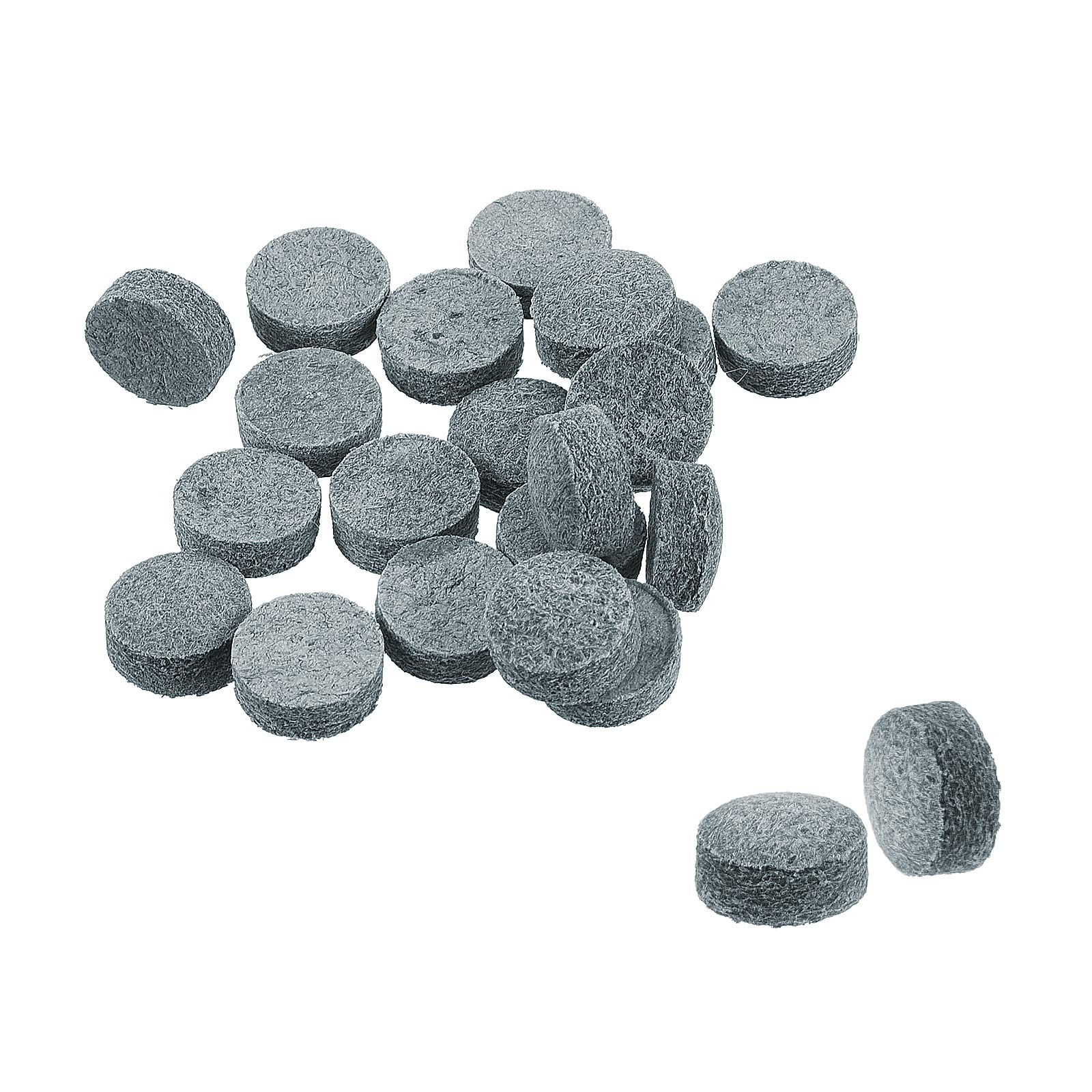 PATIKIL 10mm Dia Pool Cue Tips, 20 Pack Pool Billiard Cue Tips Pool Stick Replacement Tips Pool Stick Tips Snooker Cue Tips, Grey