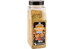 McCormick Grill Mates Vegetable Seasoning, 20 oz - One 20 Ounce Container Vegetable Seasoning Blend With Premium Blend of Spices, Perfect for Kabobs Roasted Vegetables and Pasta