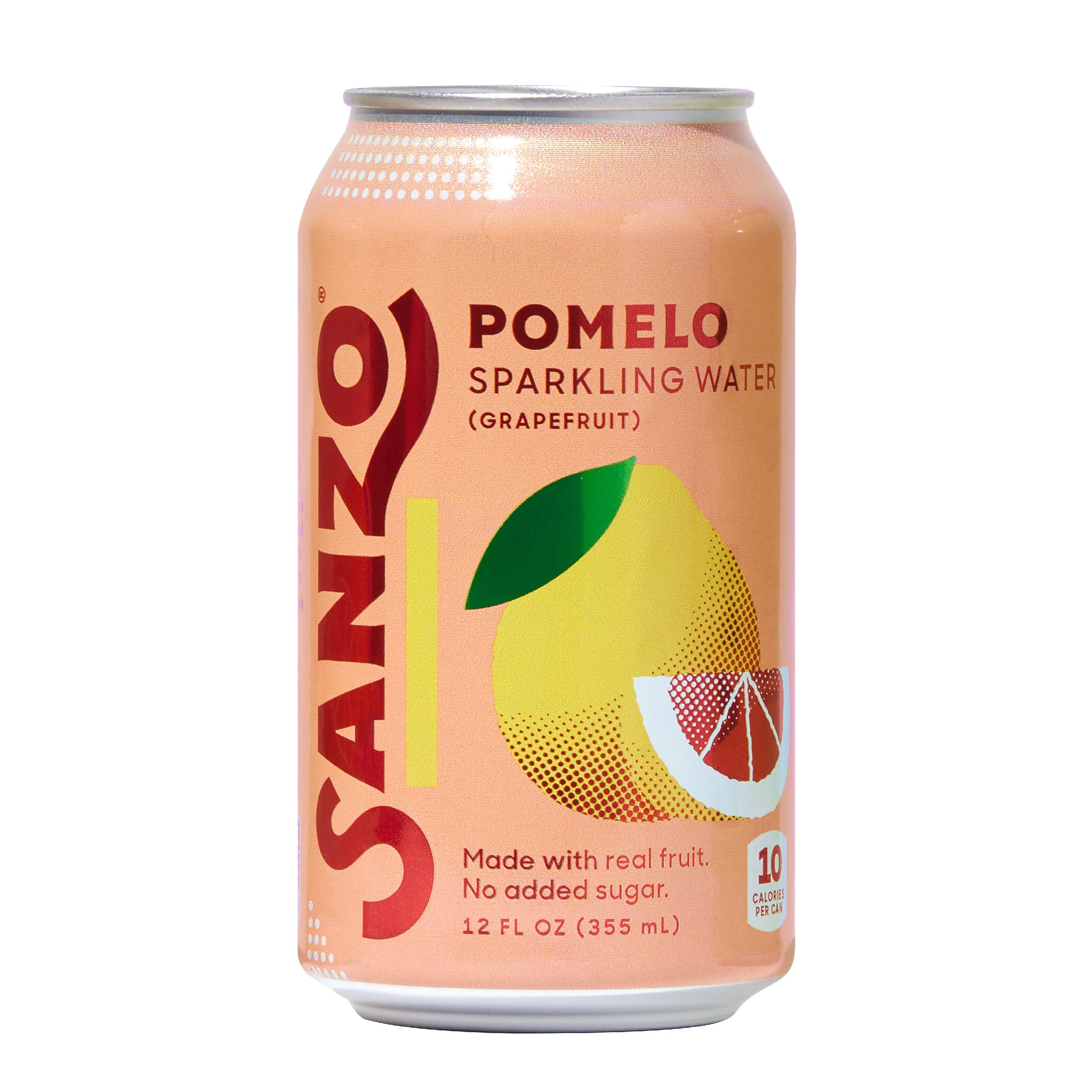 Mua Sanzo Flavored Sparkling Water Pomelo (Grapefruit) 12Pack