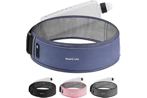 Aore Life Running Belt, Fanny Pack with Water Bottle Holder, Running Belt for Men Women, Hydration Belt, Running Gear, Phone Holder for Running