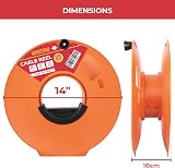 GADLANE Cable Tidy Reel 25m - Orange Cable Winder for Extension Leads view 4