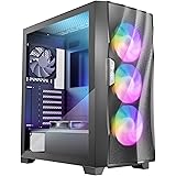 Antec DF700 Flux, Mid Tower Computer Case, ATX Gaming Case, USB3.0 x 2, 360 mm Radiator Support, 3 x 120 mm ARGB, 1 x 120 mm