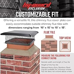 HY-Guard Galvanized Steel Chimney Cover