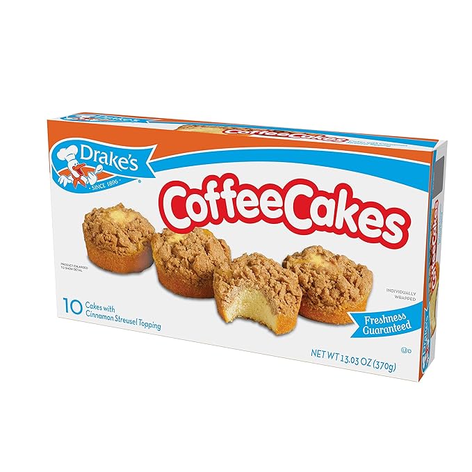 Drake S Coffee Cakes 10 Count Pack Of 1 Amazon Com Grocery