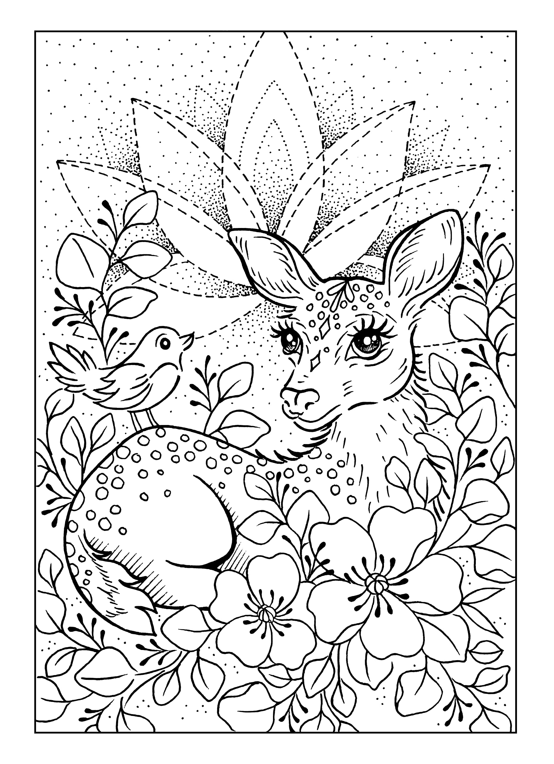 Designer Boutique - Deer Friends - Clear Stamp