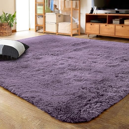 Fluffy Area Rugs, Thick rug, Multipurpose Ultra Soft, for Living Room