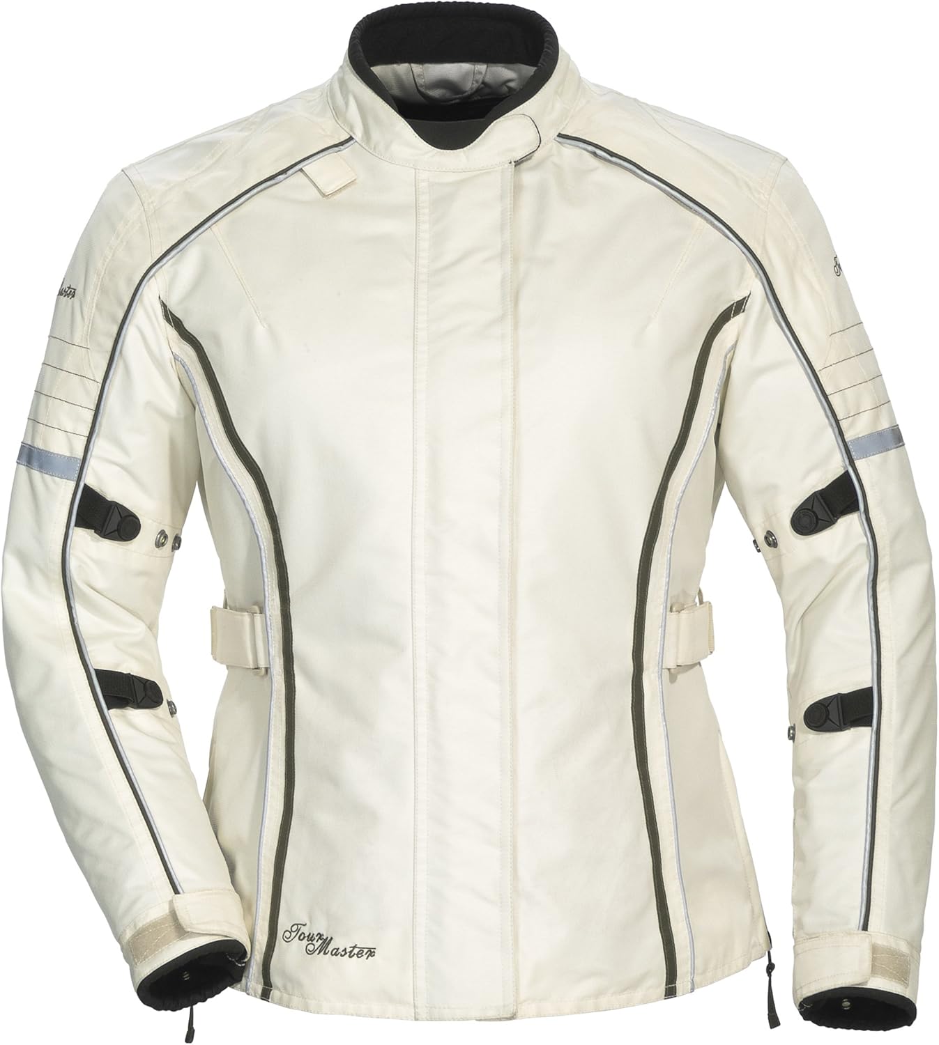 Amazon Com Tour Master Trinity 3 0 Women S Street Racing Motorcycle Textile Jacket Cream Large Automotive