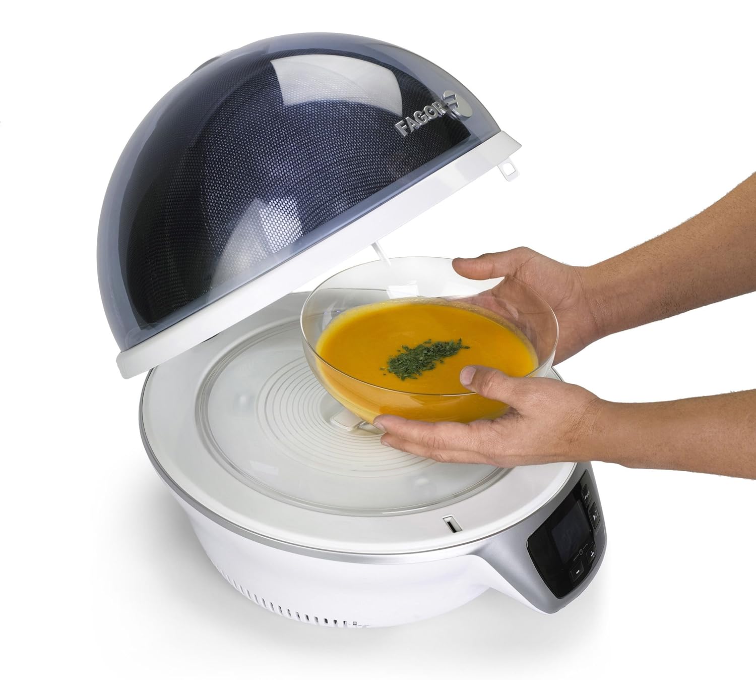 Fagor Spoutnik - Microondas digital, plato 28cm, visión 360º, gama ...