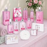 BRUBAKER Cosmetics Classic Rose 17 Pc Bath Gift Set Vintage Box Rose Scent view 2