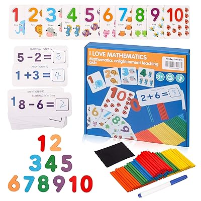 Buy Eho Math Games For Kids Age 3 6 Preschool Learning Toys For 3 Year Olds Sight Words Flash Cards Kindergarten Graduation Gifts For 3 4 5 Year Old Girls Educational Toys For 3