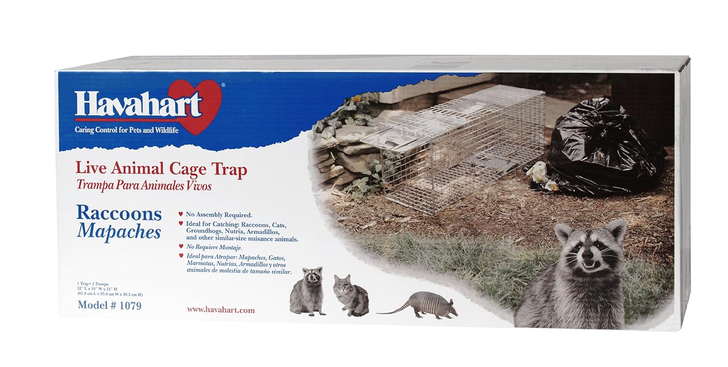 Amazoncom Havahart 1079 Large 1 Door Humane Animal Trap For
