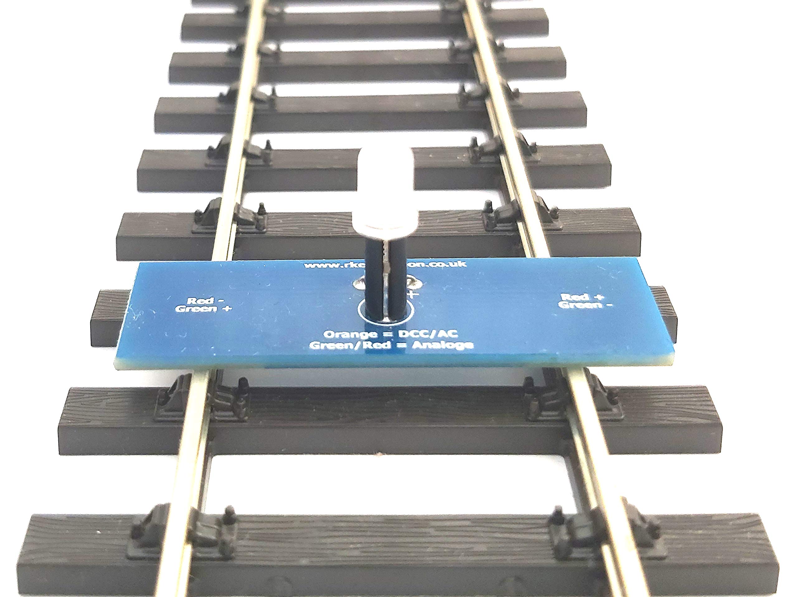 Rk Education RKtt1 O Gauge Version Track Tester Module for Model Railway DC/DCC - Constructed