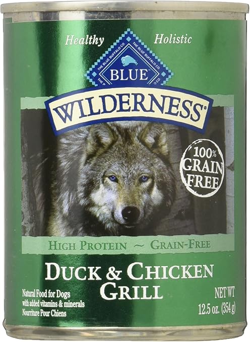 wilderness duck dog food