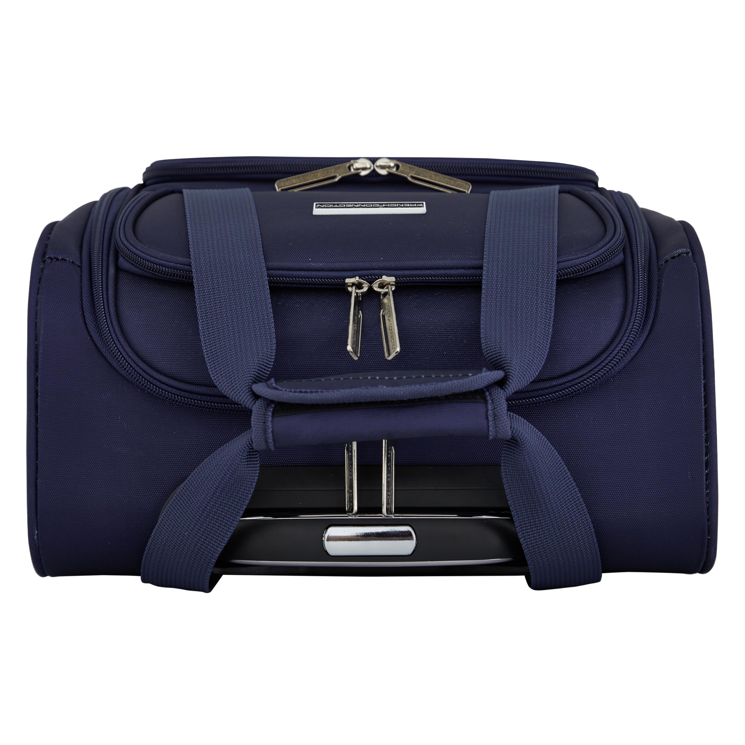 French Connection Underseat Carry-On Luggage USB-C Ports, Blue Depths, 16-Inch