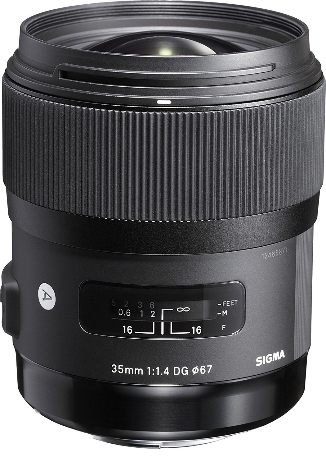 Sigma 35mm F1.4 DG HSM Lens for Nikon - Black