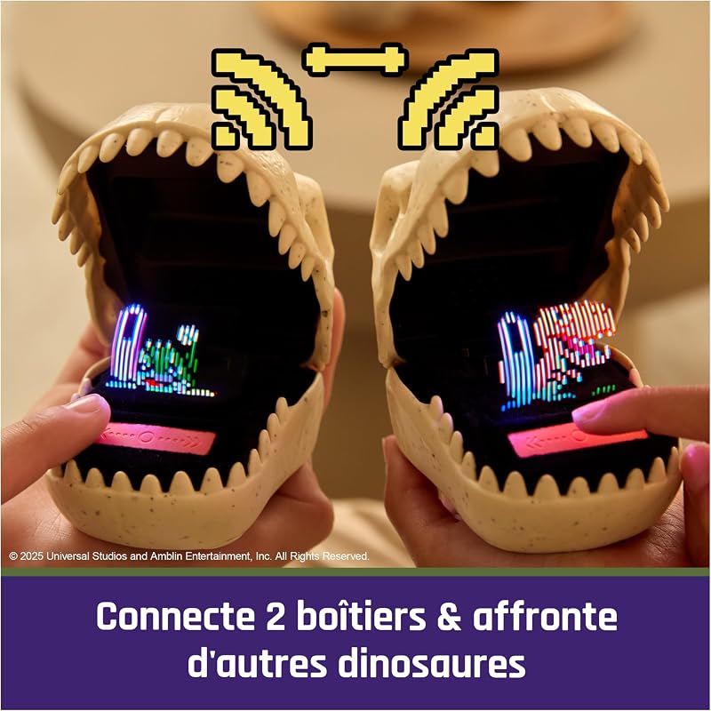 Jurassic World - 25 Dinosaures Interactifs - Compagnon Virtuel