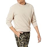 Amazon Essentials mens Long-sleeve Lightweight French Terry Crewneck Sweatshirt