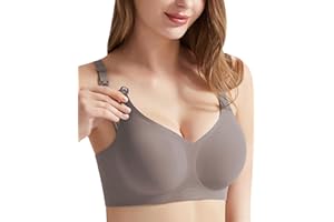 SUNSHE Nursing Bras for Breastfeeding, Seamless Ultra Comfort Nursing Bra, Classic Maternity Bra Nursing Bras for Women
