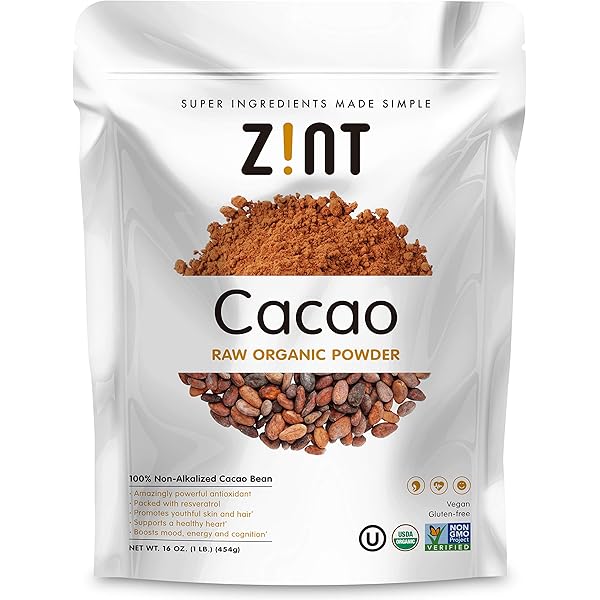 Amazon.com : Zint Organic Cacao Powder (32 oz): Paleo