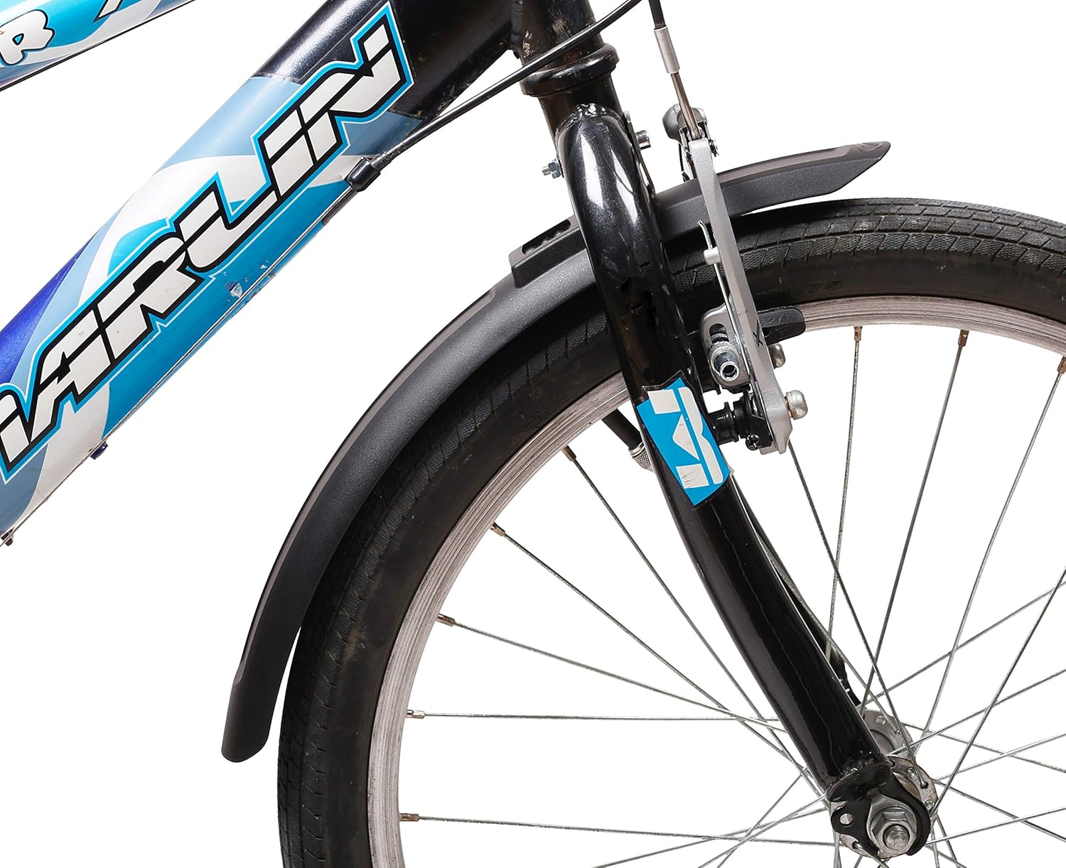 "ZEFAL Kids Mudguard Set, Black, 16"" to 20""", 16" to 20" - Image 5