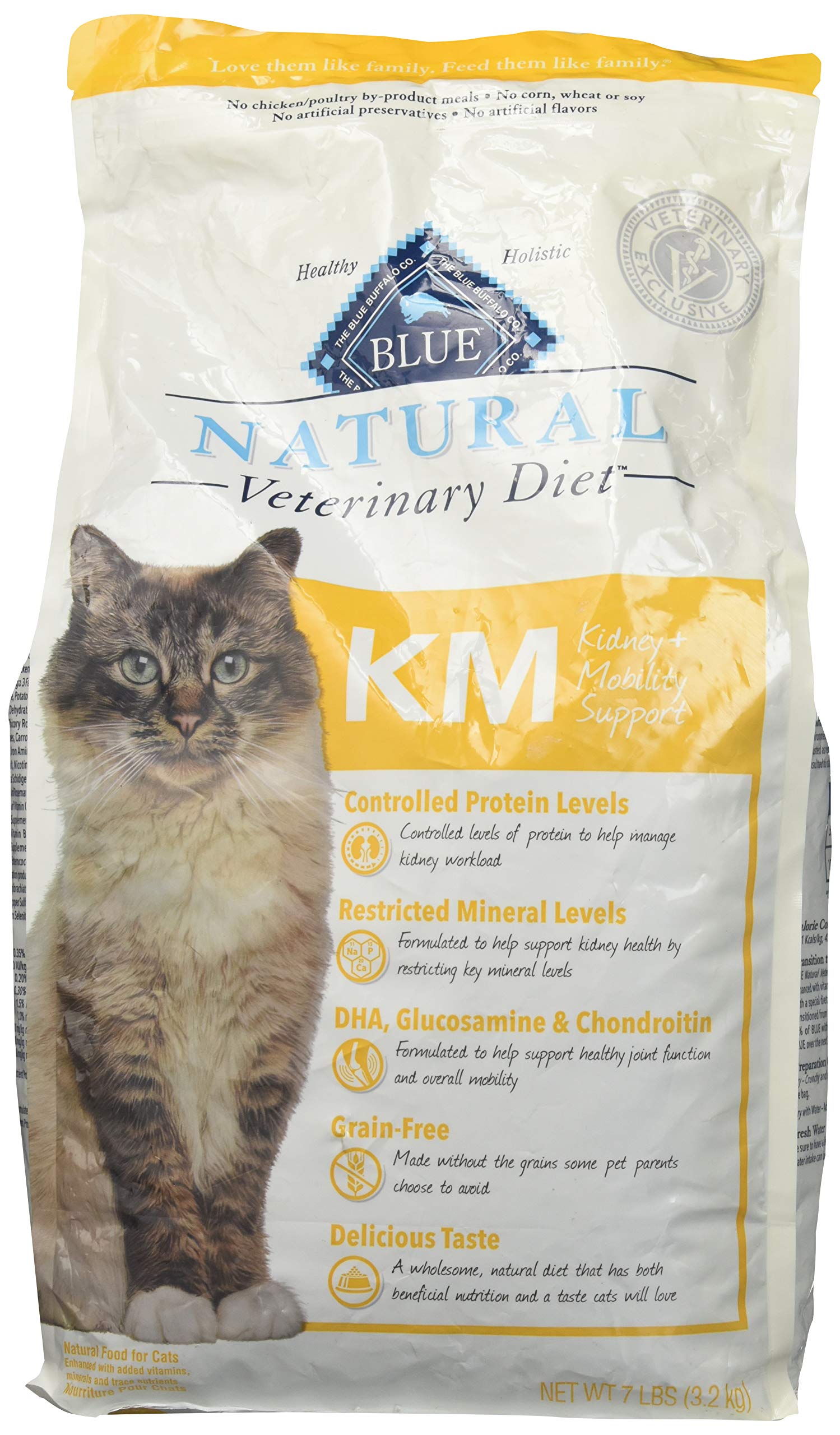 Blue Buffalo Natural Veterinary Diet Kidney Mobility Support For Cats