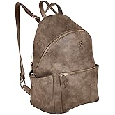 Browning Women's Concealed Carry Harper Backpack, Premium Holstered Handbag With Safety Locking Option